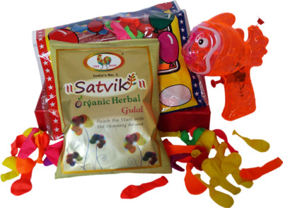 

Luxury Gifts By Nikki Pichkari, Color, Balloon Holi Combo