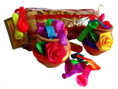 

Tesu Flowers Color, Balloon Holi Combo