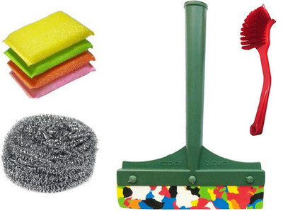 

ARISERS ENTERPRISES CLEANING SINK BRUSH SCRUBBER AND WIPER Cleaning Brush, Scrub Pad, Cleaning Wipe