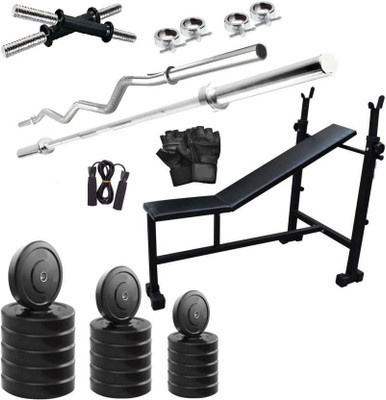 

Star X 70 kg Home Gym Combo PVC material Home Gym Combo(60 - 80 kg)