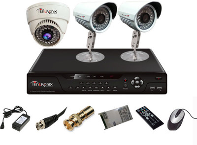 

Tentronix T-4AVR-3-B2D10 4 Channel Home Security Camera(2000 GB)