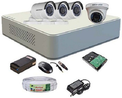 

Hik Vision DS7104HGHIF1DS2CECOTIR4 4 Channel Home Security Camera(1 TB)