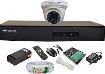 

Hik Vision DS7204HGHIE12CE56COTIRPF01 4 Channel Home Security Camera(1 TB)