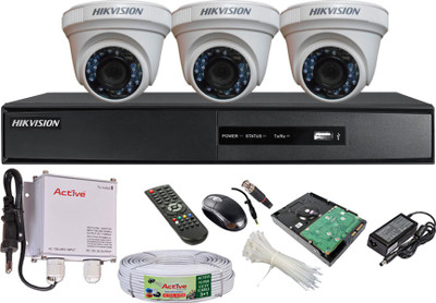 

Hik Vision DS7204HGHISH2CE56COTIRF3 4 Channel Home Security Camera(500 GB)