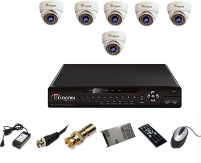 

Tentronix T-8AVR-6-D10 8 Channel Home Security Camera(2000 GB)