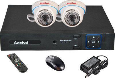 

Active AHD20404HAHD2D3602 4 Channel Home Security Camera