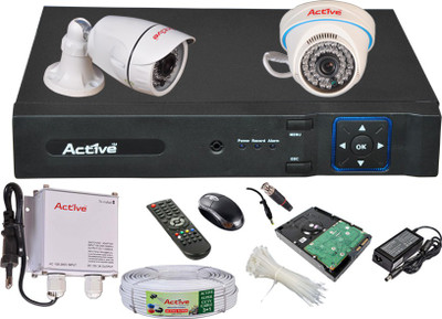 

Active AHD0404HAHD2,1D1M36-F2 4 Channel Home Security Camera(1 TB)