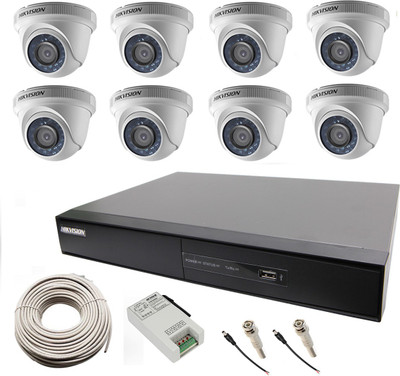 

Hik Vision 8 Dome and DS-7208HGHI-SH 8 Channel Home Security Camera
