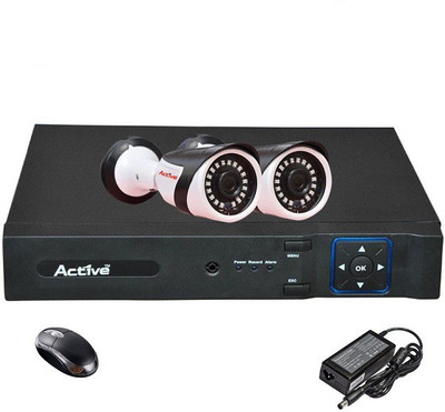 

Active Feel Free Life ACT4AHD2B1 4 Channel Home Security Camera