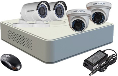 

Hik Vision DS7104HGHIF1DS2CEC2TIR2B2D 4 Channel Home Security Camera