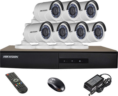

Hik Vision DS7208HGHIE12CE16COTIRP07 8 Channel Home Security Camera
