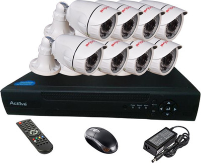 

Active Feel Free Life AHD0806HAHD1M3608 8 Channel Home Security Camera