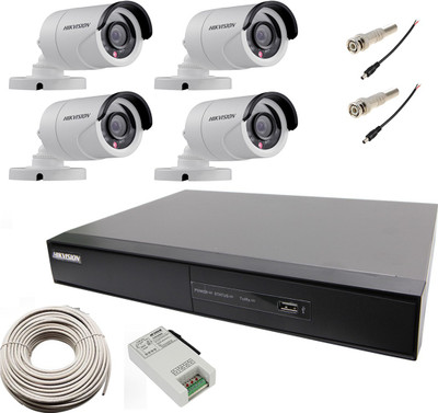 

Hik Vision 4 Bullet and DS-7204HGHI-SH 4 Channel Home Security Camera(6 TB)