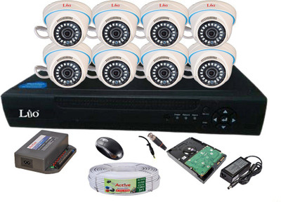 

Lio ADS0804HADS1.3D36F8 8 Channel Home Security Camera(1 TB)