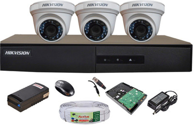 

Hik Vision DS7204HGHIE12CE56COTIRPF03 4 Channel Home Security Camera(1 TB)