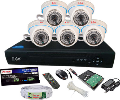 

Lio ADS0804HADS1.3D36F5 8 Channel Home Security Camera(1 TB)