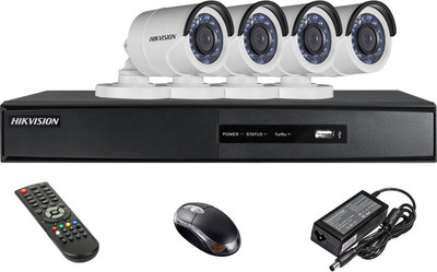 

Hik Vision DS7004HGHIF12CE1ACOTIRPF04 4 Channel Home Security Camera