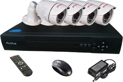 

Active Feel Free Life AHD0404HAHD1.3M36-04 4 Channel Home Security Camera
