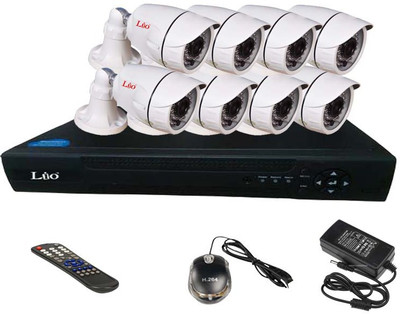 

Lio LIO8HD8B1 8 Channel Home Security Camera(500 GB)