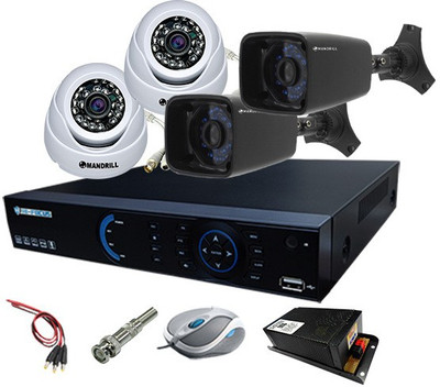 

Mandrill 4 Channel Home Security Camera(1 TB)