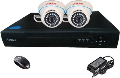 

Active Feel Free Life ACT4AHD2D1 4 Channel Home Security Camera