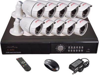 

Active AHD Full Combo, AHD 1.3MP Bullet Camera 10Pcs + AHD DVR 16 Channel Home Security Camera