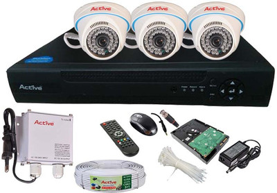 

Active Feel Free Life AHD0404HAHD1.3D36F3 4 Channel Home Security Camera(1 TB)