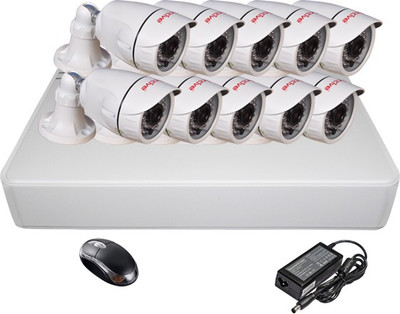 

Active Combo, AHD 1MP Bullet Camera 10Pcs + F1 Mini DVR 16 Channel Home Security Camera
