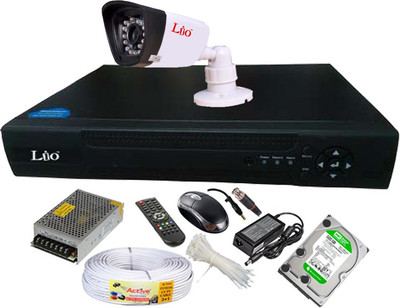 

Lio 0404KHDMIDS80M36F1 4 Channel Home Security Camera(500 GB)