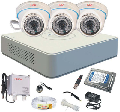 

Lio 4HL120D3F 4 Channel Home Security Camera(500 GB)