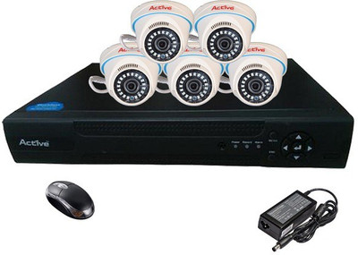 

Active Feel Free Life ACT8AHD5D1 8 Channel Home Security Camera