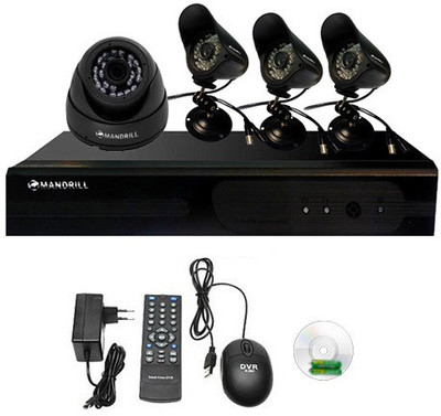 

Mandrill 4 Channel Home Security Camera(1 TB)