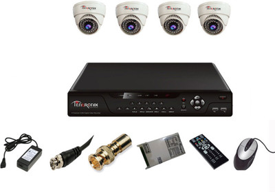 

Tentronix AHD DVR System 4 Channel Home Security Camera(2000 GB)