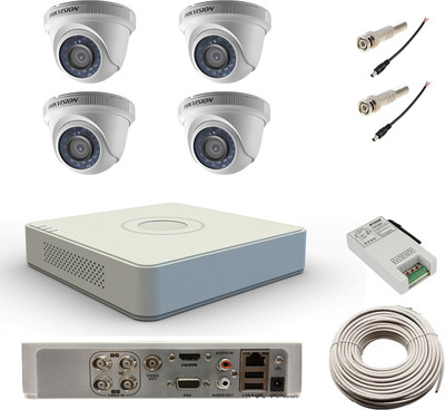 

Hik Vision 4 Dome and DS-7104HWI-SH 4 Channel Home Security Camera