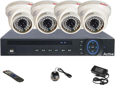

Active Feel Free Life 4HD36D4 4 Channel Home Security Camera(500 GB)