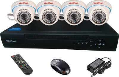

Active Feel Free Life ACT0404HCM80D3604 4 Channel Home Security Camera