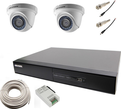 

Hik Vision 2 Dome and DS-7004HGHI-F1 4 Channel Home Security Camera