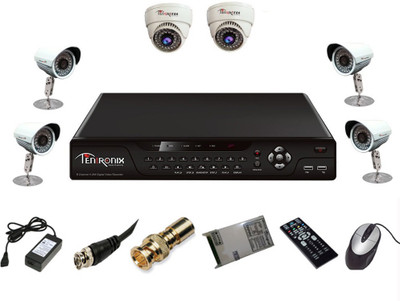 

Tentronix T-8AVR-6-D2B410 8 Channel Home Security Camera(2000 GB)