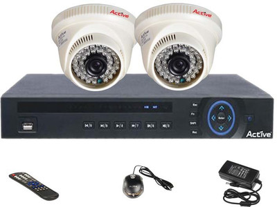 

Active Feel Free Life 4HD36D2 4 Channel Home Security Camera(500 GB)