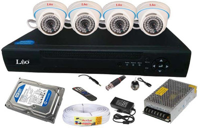 

Lio L80TD4L4F 4 Channel Home Security Camera(500 GB)