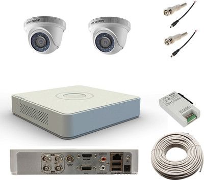 

Hik Vision 2 Dome and DS-7104HWI-SH 4 Channel Home Security Camera