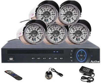 

Active Feel Free Life 8HD48M5 8 Channel Home Security Camera(500 GB)