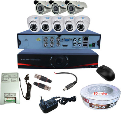 

magnum elite mag-combo-ahd8 8 Channel Home Security Camera(2000 GB)