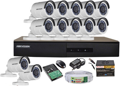 

Hik Vision DS7216SHDS2CSH6COTIRF12 16 Channel Home Security Camera(2 TB)