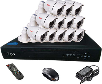 

Lio AHD Full Combo, AHD 1MP Bullet Camera 12Pcs + AHD DVR 16 Channel Home Security Camera