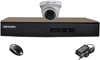 

Hik Vision HDTVI Combo, DS-2CE56COT-IRF Dome Camera 1Pcs + HD DVR 4 Channel Home Security Camera