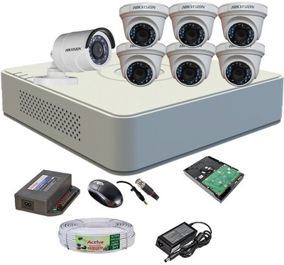 

Hik Vision DS7A08HGHIF1DS2CECOTIRF7 8 Channel Home Security Camera(1 TB)