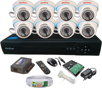 

Active Feel Free Life AHD0804HAHD1.3D36F8 8 Channel Home Security Camera(1 TB)