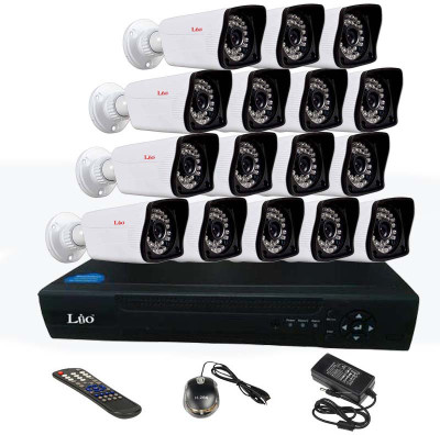 

Lio L120T16L16 16 Channel Home Security Camera(500 GB)