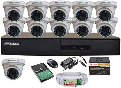 

Hik Vision DS7216E1DS2CE56COTIRF11 16 Channel Home Security Camera(2 TB)